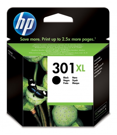 HP 301XL 1 szt. Oryginalny Wysoka (XL) wydajność Czarny