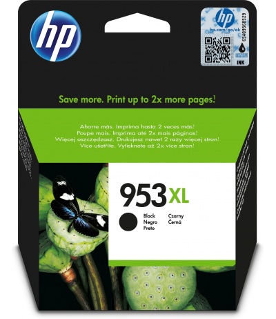 HP 953XL Oryginalny Wysoka (XL) wydajność Czarny