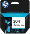 HP 304 Oryginalny Standardowa wydajność Błękitny, Purpurowy, Żółty
