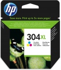 HP 304XL Oryginalny Wysoka (XL) wydajność Błękitny, Purpurowy, Żółty