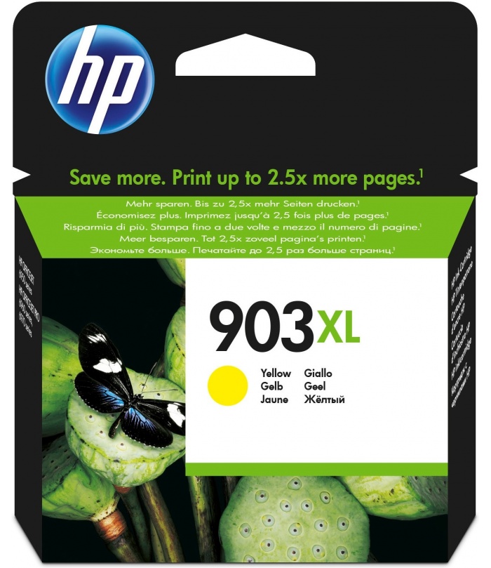 HP 903XL Oryginalny Wysoka (XL) wydajność Żółty