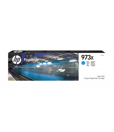 HP 973X Oryginalny Wysoka (XL) wydajność Błękitny